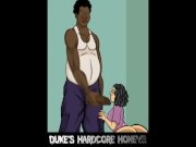 Big ass nerdy MILF pounded by Black Cock! 3/16