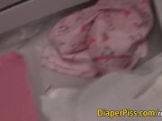 Black girl peeing in diaper cosplay 16/16