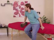 An extremely hot teen dominates a naked man 1/16