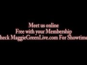 Busty Maggie Gives BJ For Huge Facial! 16/16