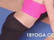 Baby Dream Yoga Pants Ripped Fucked Creampied 2/16
