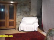 18yo busty cutie shows her striptease skills 14/16