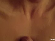 Devilish Nikita's hot POV Halloween blowjob 12/16