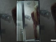 Nikita Von James takes a shower 11/16
