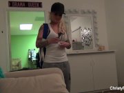 Christy, Asa, & Capri behind the scenes  13/16