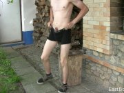OUTDOOR WEBCAM - HORNY VILLAGE BOY