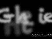 Angelina Castro takes yummy facial CUMShot!  16/16