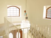 Girlsway Step-Mom Teaches Daughter Tribbing  1/16