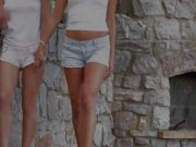 Hot blonde lesbians scissoring 3/16