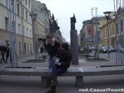 Cumshot on her nerdy glasses 1/16