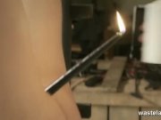 Sex slave suspended upside down given orgasms 2/16