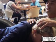 Mofos - Young couple fuck in café in public 7/16
