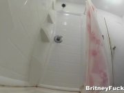 Britney Amber takes a good long shower 1/16