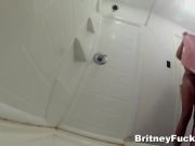 Britney Amber takes a good long shower 16/16