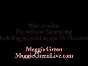 Busty Maggie Plays With Hitachi in Lingerie! 16/16