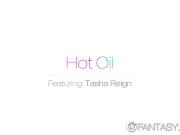 Hot blonde Tasha Reign oiled body massage 1/16