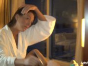 Adventures with brunette pornstar Abigail Mac 1/16