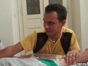 Hot grandma takes it from behind 4/16