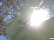 Alison Tyler masturbates in the pool 14/16