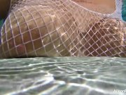 Alison Tyler masturbates in the pool 4/16