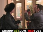 Hot threesome with nasty granny 2/16