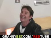 Hot threesome with nasty granny 5/16