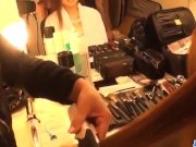 Nao plays with her creamy vag during hot por 1/16