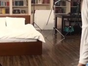 Nao plays with her creamy vag during hot por 6/16