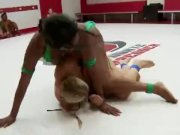 Ultimate Lesbian Wrestling Gangbang  6/16