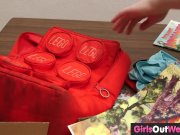 Girls Out West - Busty hairy schoolgirl Panda 10/16