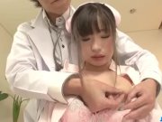 Dirty porn play along Japan nurse Shizuku  3/16