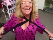 Horny mature slut pov handjob 4/16