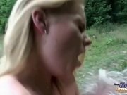 Huge breasted blonde pleasing horny grandpa  10/16