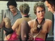 Glamour babe Claire fucking in ripped nylon 5/16