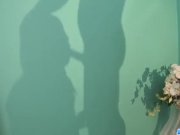 Kana Miura goes down on two large dicks in h 1/16