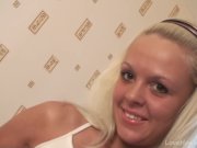 Skinny Blonde Model Gets Paid 6/16