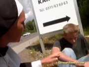 Naughty nun fucks on street 1/16