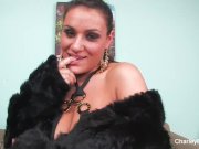 Naturally busty Charley makes herself cum 4/16