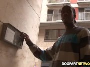 Lara Latex Quenches Her Hunger For Black Cock 1/16