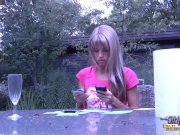 Oldman and teen upside down 69 1/16