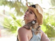 Sexy Sunny Lane Cowgirl Tease 4/16
