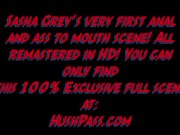 Sasha Grey in her very first Anal and Ass 1/16