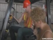 Sucking the worker's boner 2/16