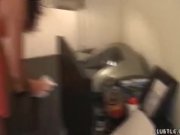 Teen maid jerks off her boss 5/16