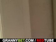 Busty woman pleases a guy 3/16