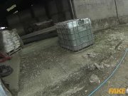 Fake Cop Anal sex in the Barn Yard 7/16