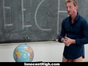 Shy Schoolgirl Fucks Her Speech Teacher 7/16