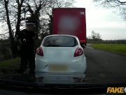 Fake Cop naughty girlfriend feels  2/16