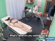 FakeHospital Petite babe takes double cumshot 7/16