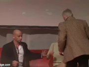 hard banged on public stage 2/16